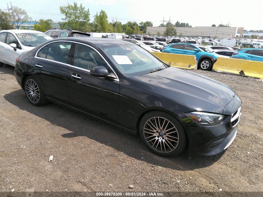 0W1KAF4HB6NR01741 2022 Mercedes-Benz C 300 4Matic