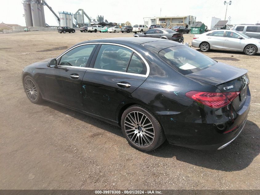 0W1KAF4HB6NR01741 2022 Mercedes-Benz C 300 4Matic