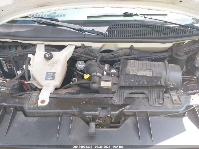 2015 Chevrolet Express 2500 Work Van VIN: 1GCWGFCFXF1159684 Lot: 39978326