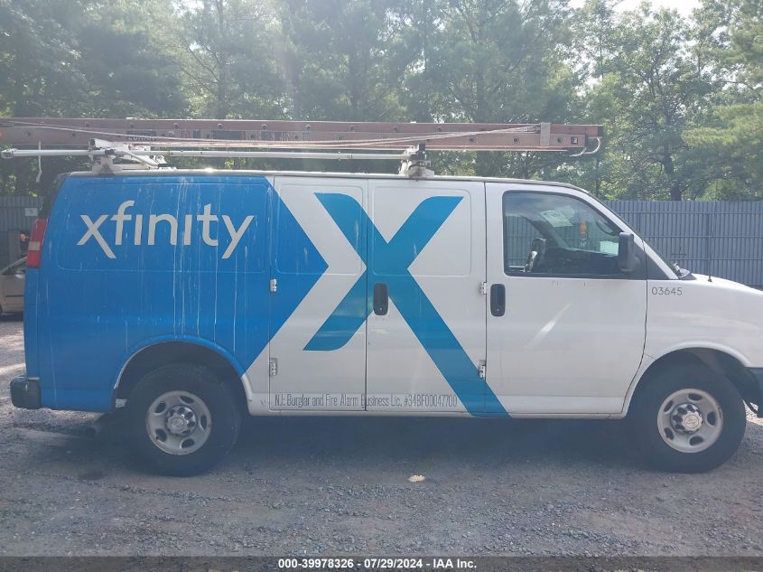 2015 Chevrolet Express 2500 Work Van VIN: 1GCWGFCFXF1159684 Lot: 39978326