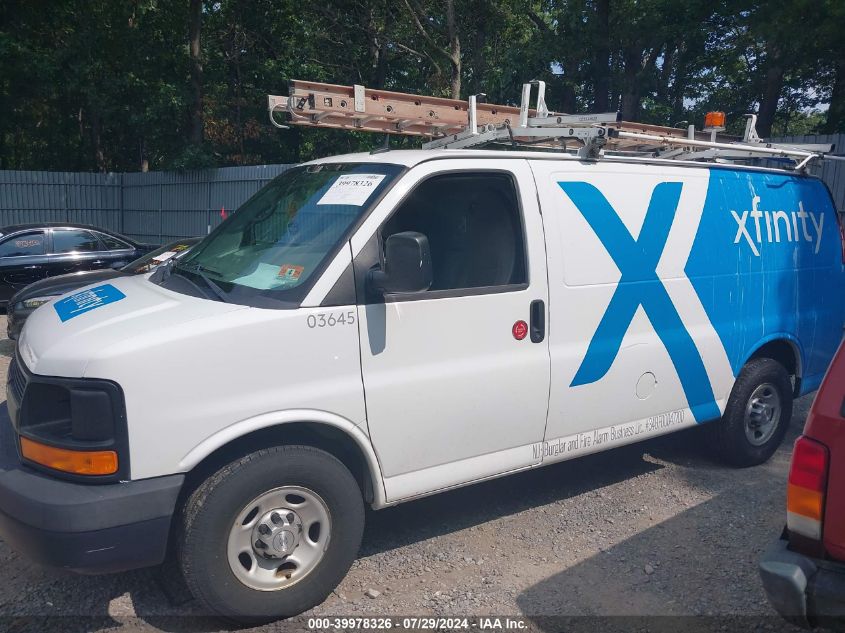 2015 Chevrolet Express 2500 Work Van VIN: 1GCWGFCFXF1159684 Lot: 39978326