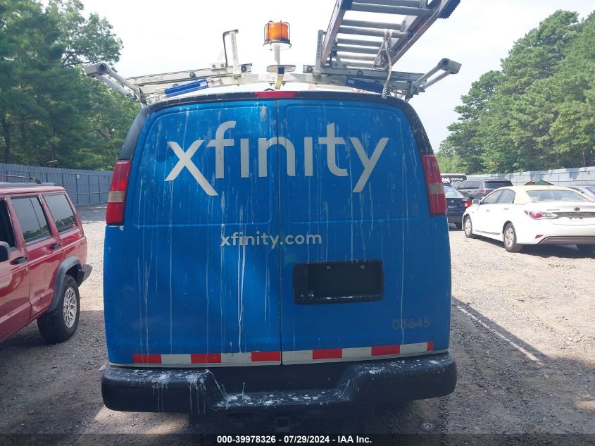 2015 Chevrolet Express 2500 Work Van VIN: 1GCWGFCFXF1159684 Lot: 39978326