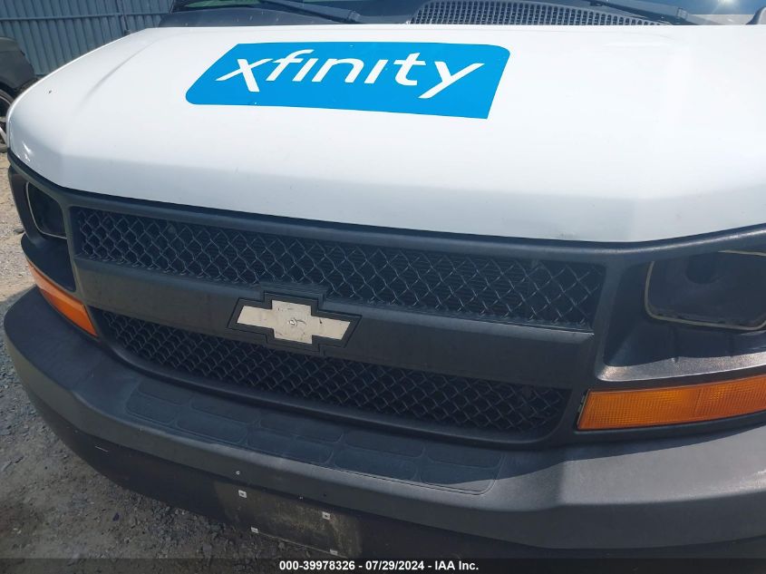 2015 Chevrolet Express 2500 Work Van VIN: 1GCWGFCFXF1159684 Lot: 39978326