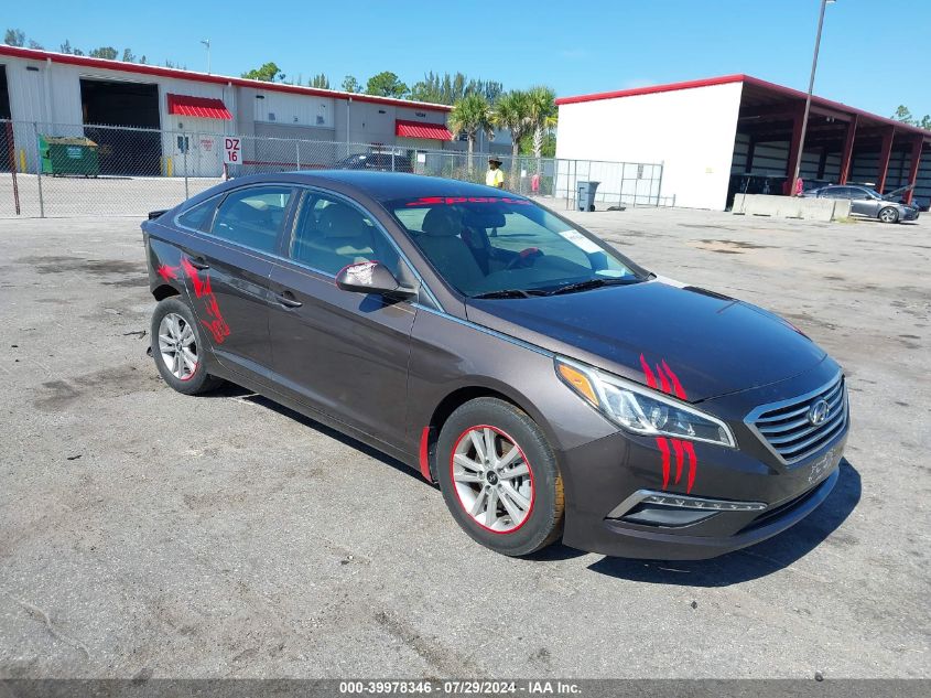 2015 HYUNDAI SONATA SE - 5NPE24AF0FH212340