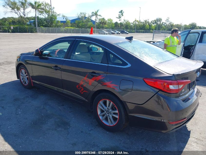 2015 HYUNDAI SONATA SE - 5NPE24AF0FH212340