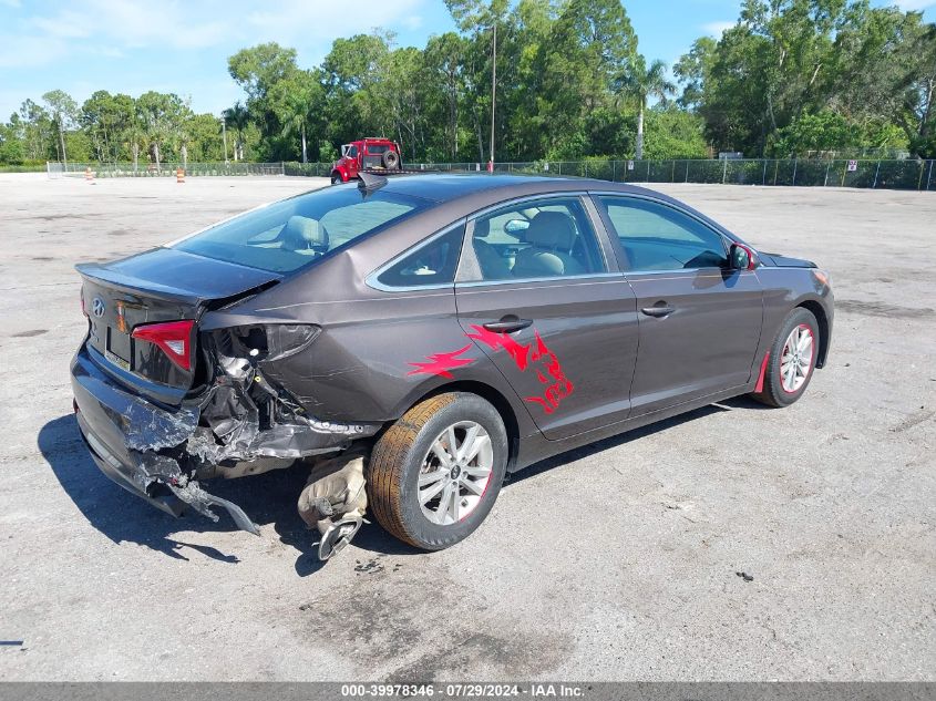 2015 HYUNDAI SONATA SE - 5NPE24AF0FH212340