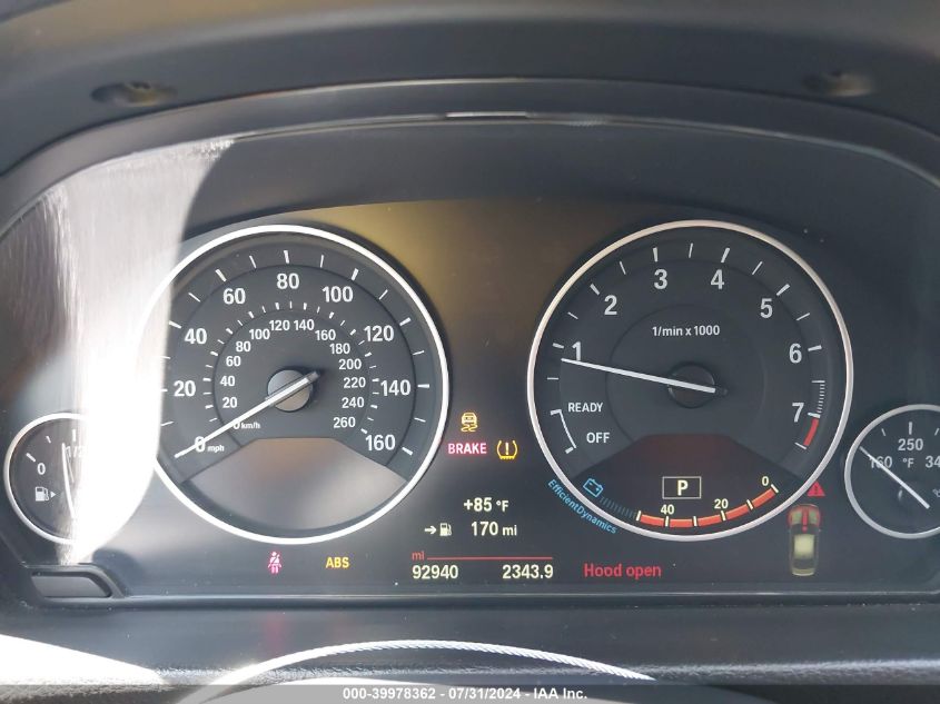 2015 BMW 328I VIN: WBA3C1C55FK122199 Lot: 39978362