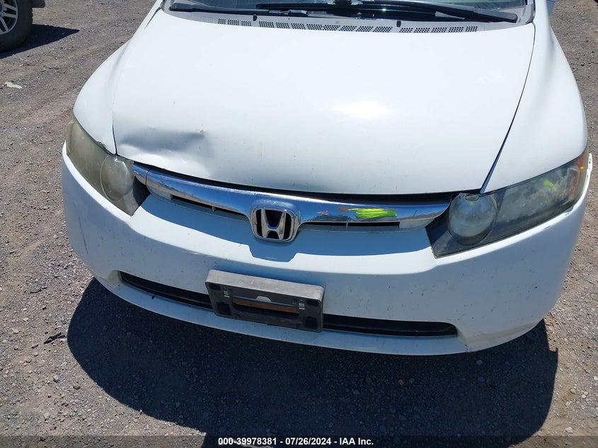 2007 Honda Civic Ex VIN: 1HGFA16867L118459 Lot: 39978381