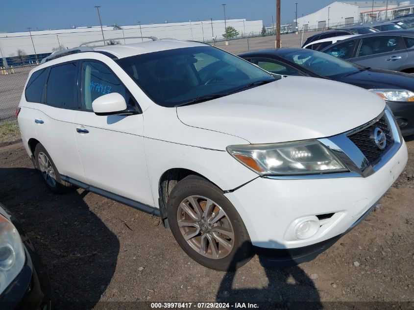 2014 Nissan Pathfinder Sv VIN: 5N1AR2MN7EC668634 Lot: 39978417