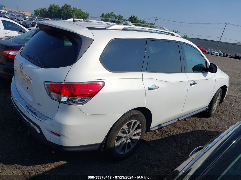 2014 Nissan Pathfinder Sv VIN: 5N1AR2MN7EC668634 Lot: 39978417