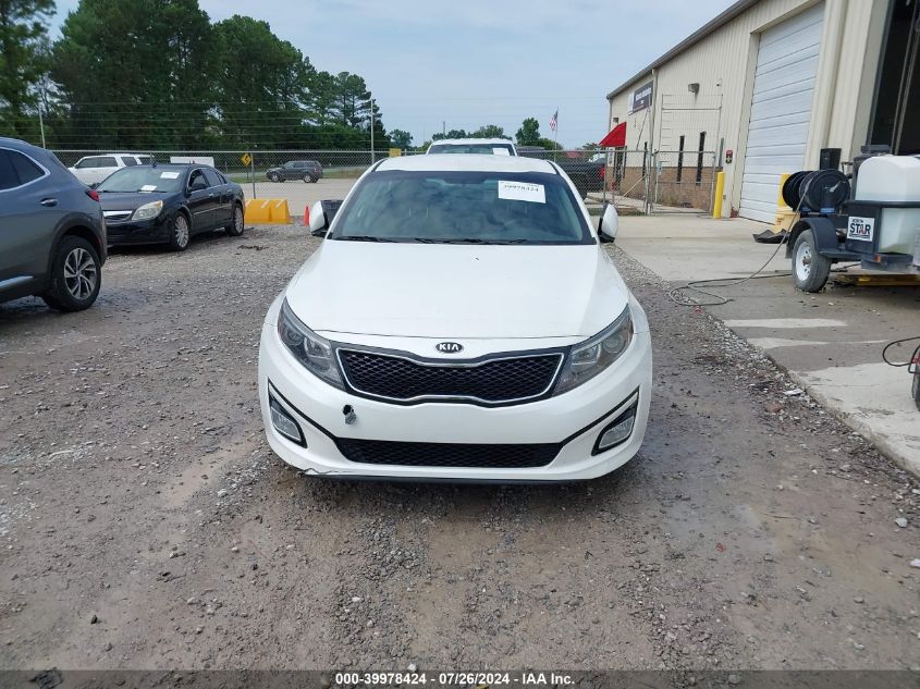 2015 Kia Optima Lx VIN: KNAGM4A71F5640345 Lot: 39978424