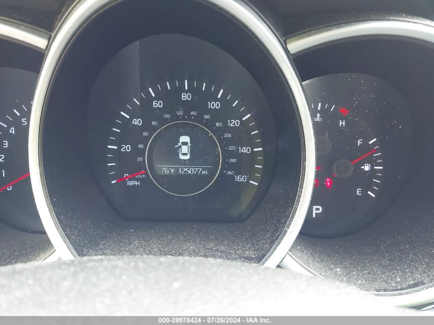 2015 Kia Optima Lx VIN: KNAGM4A71F5640345 Lot: 39978424