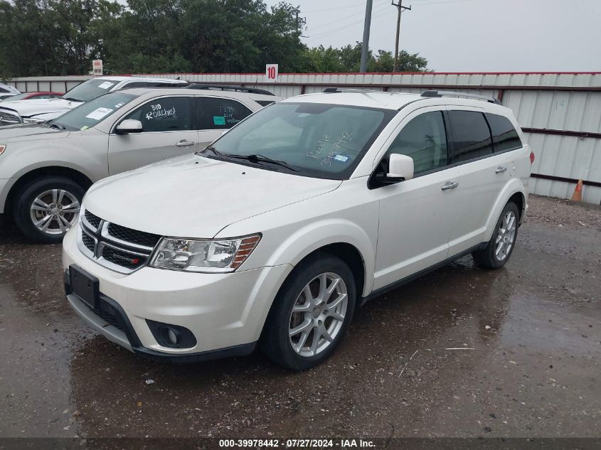 2013 Dodge Journey Crew VIN: 3C4PDCDG0DT604183 Lot: 39978442