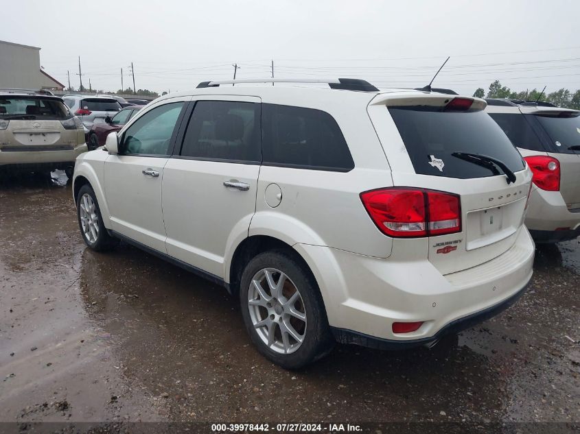 2013 Dodge Journey Crew VIN: 3C4PDCDG0DT604183 Lot: 39978442