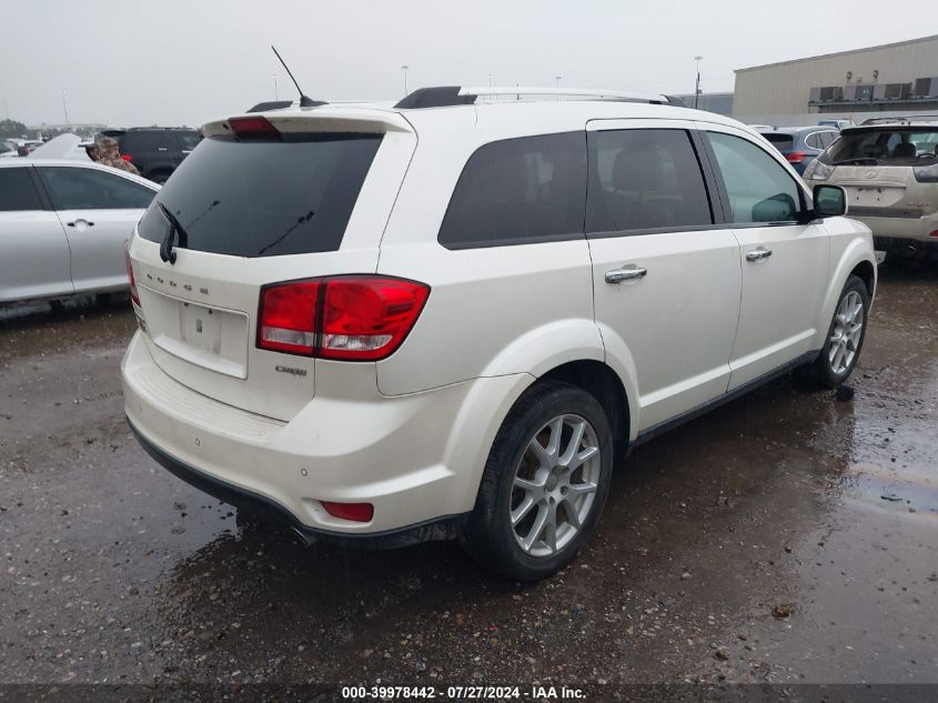 2013 Dodge Journey Crew VIN: 3C4PDCDG0DT604183 Lot: 39978442