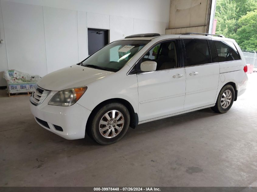 2010 Honda Odyssey Ex-L VIN: 5FNRL3H76AB107834 Lot: 39978448