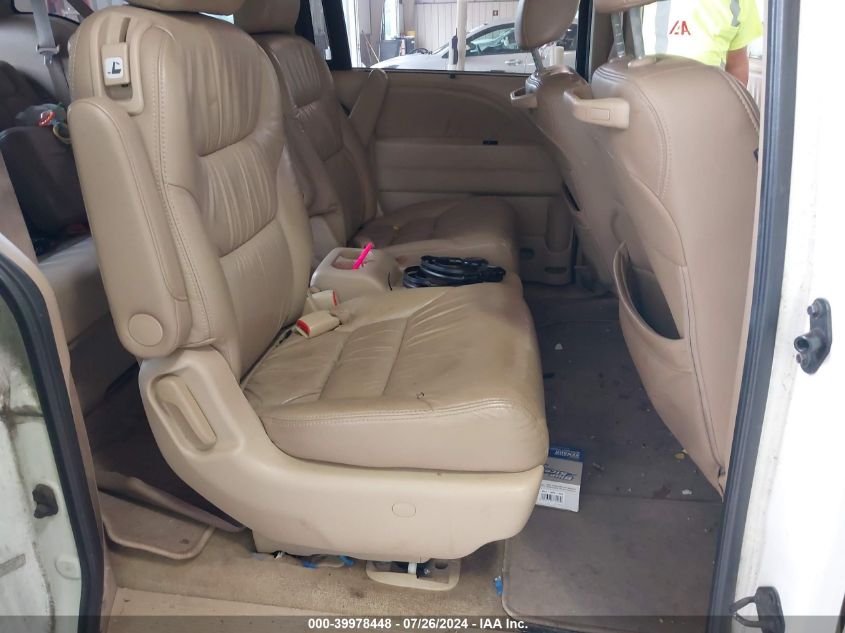 2010 Honda Odyssey Ex-L VIN: 5FNRL3H76AB107834 Lot: 39978448