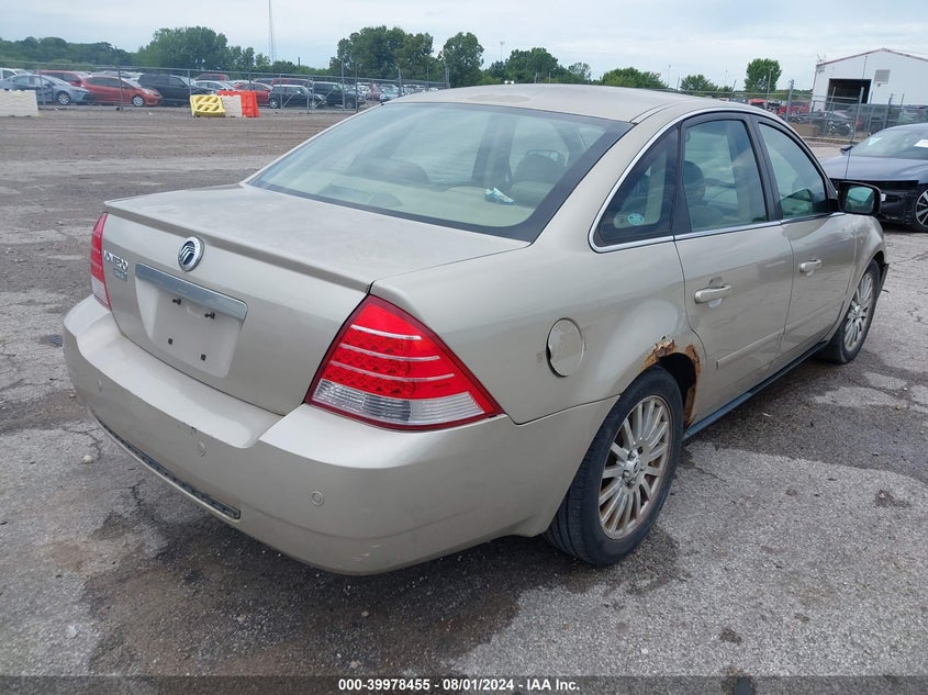 2005 Mercury Montego Premier VIN: 1MEHM42185G601500 Lot: 39978455