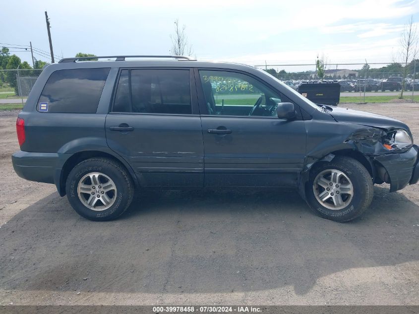 2004 Honda Pilot Ex-L VIN: 2HKYF18574H524715 Lot: 39978458