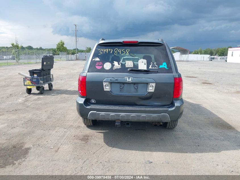 2004 Honda Pilot Ex-L VIN: 2HKYF18574H524715 Lot: 39978458