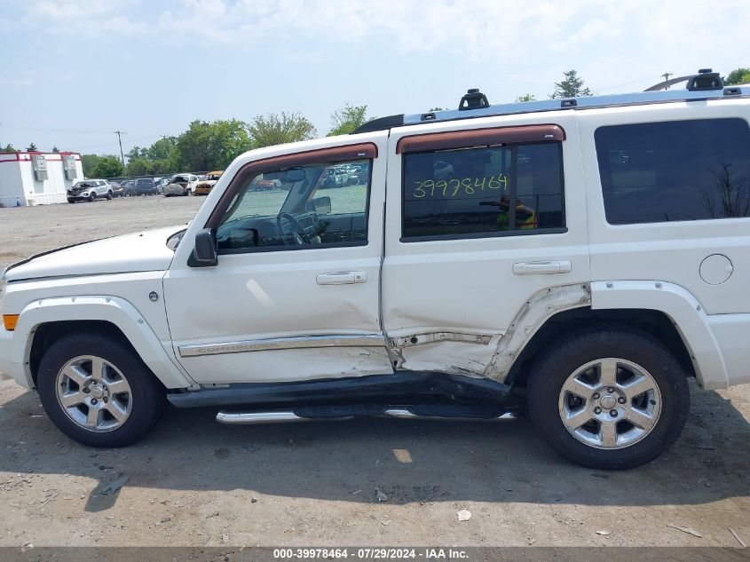 2006 Jeep Commander Limited VIN: 1J8HG58276C352123 Lot: 39978464