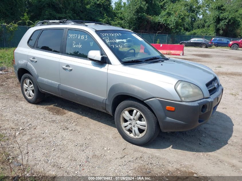 2008 Hyundai Tucson Limited V6/Se VIN: KM8JN72D98U800956 Lot: 39978483