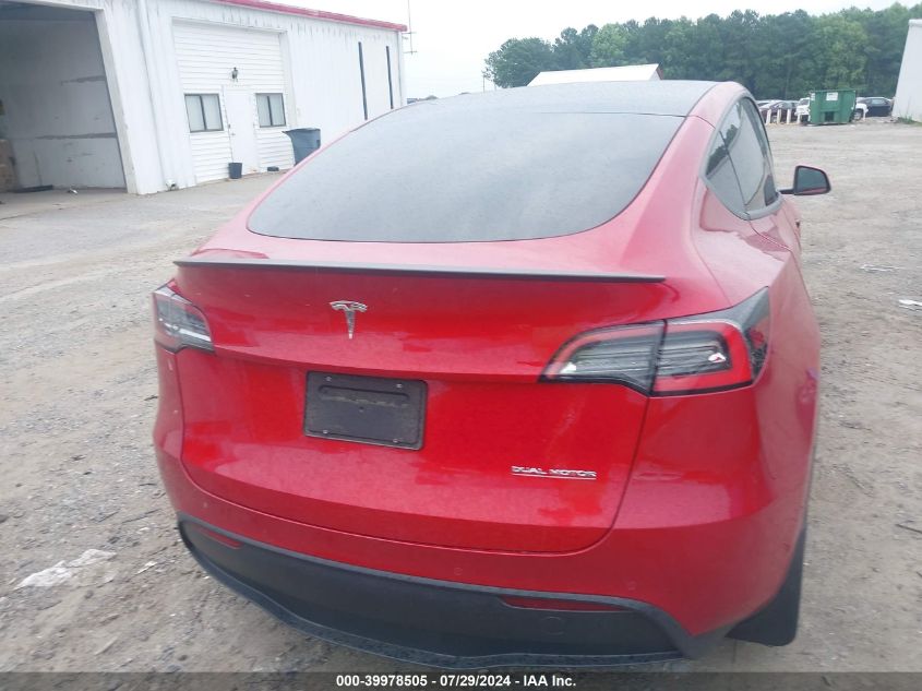 2021 Tesla Model Y VIN: 5YJYGDEF2MF133949 Lot: 39978505