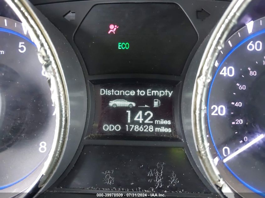 2013 Hyundai Sonata Se/Limited VIN: 5NPEC4AC1DH668086 Lot: 39978509