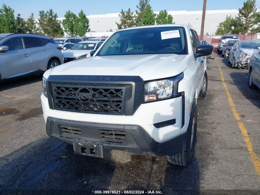 2022 NISSAN FRONTIER S 4X2 - 1N6ED1EJ2NN609194