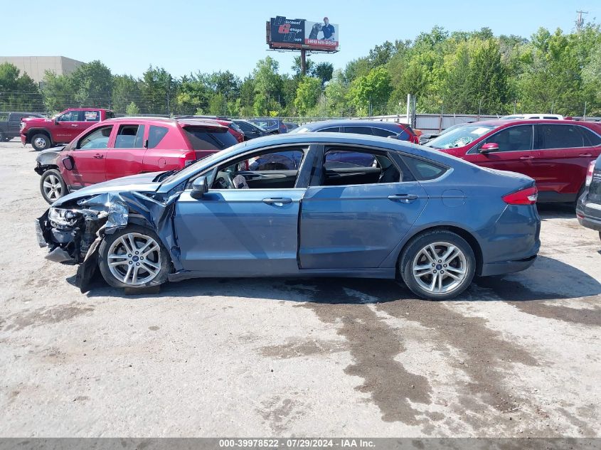 2018 Ford Fusion Se VIN: 3FA6P0HD5JR213658 Lot: 39978522