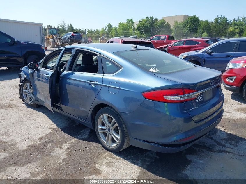 2018 FORD FUSION SE - 3FA6P0HD5JR213658