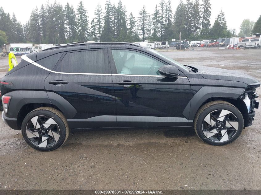 2024 Hyundai Kona Limited VIN: KM8HECA38RU127787 Lot: 39978531