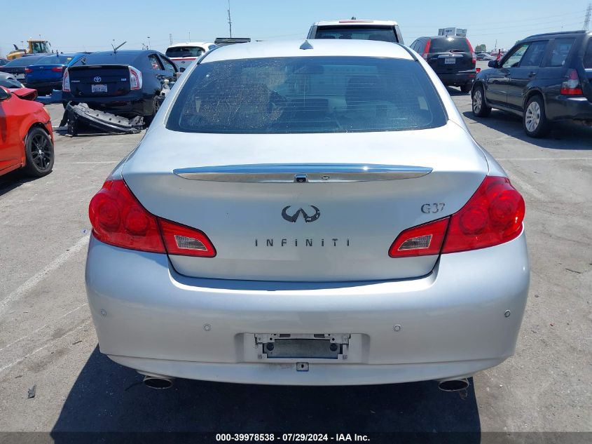 2010 Infiniti G37 Journey VIN: JN1CV6AP0AM200399 Lot: 39978538