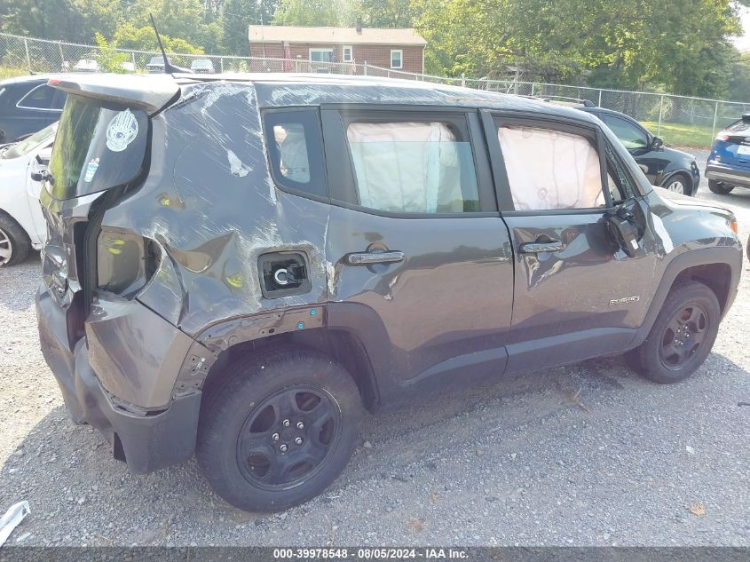 2018 Jeep Renegade Sport 4X4 VIN: ZACCJBAB1JPH08730 Lot: 39978548