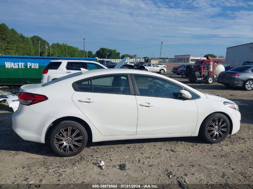 2017 Kia Forte Lx VIN: 3KPFK4A73HE078685 Lot: 39978565