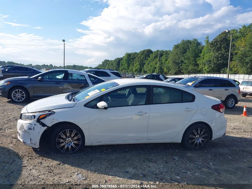 2017 Kia Forte Lx VIN: 3KPFK4A73HE078685 Lot: 39978565