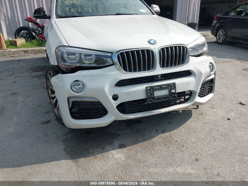 5UXXW7C3XH0U26459 2017 BMW X4 M40I