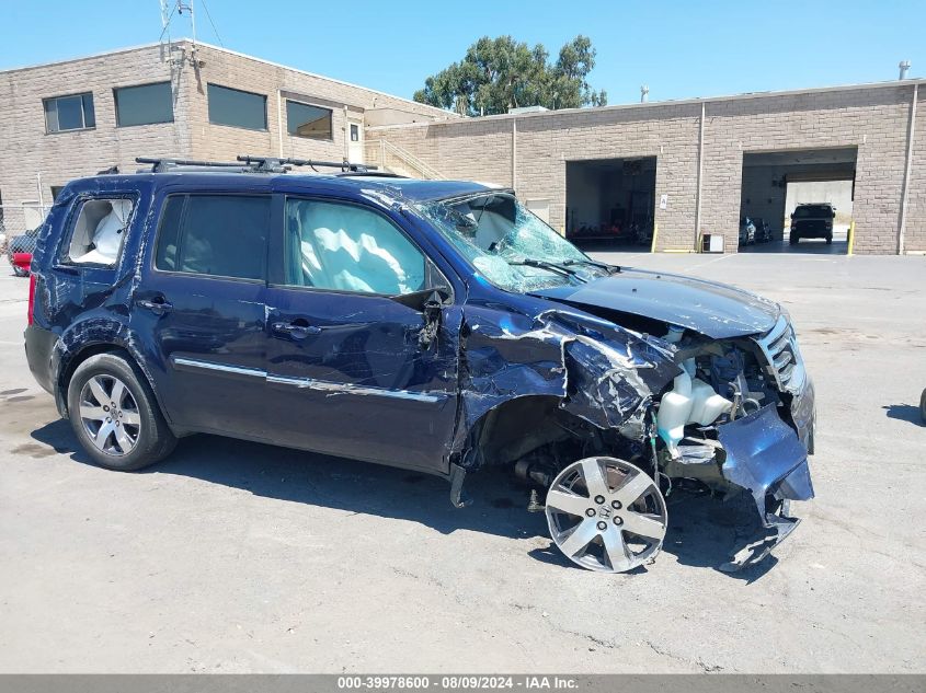 2013 Honda Pilot Touring VIN: 5FNYF4H96DB010177 Lot: 39978600