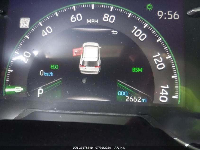 2024 Toyota Rav4 Xle/Xle Premium VIN: 2T3W1RFV9RC284754 Lot: 39978619