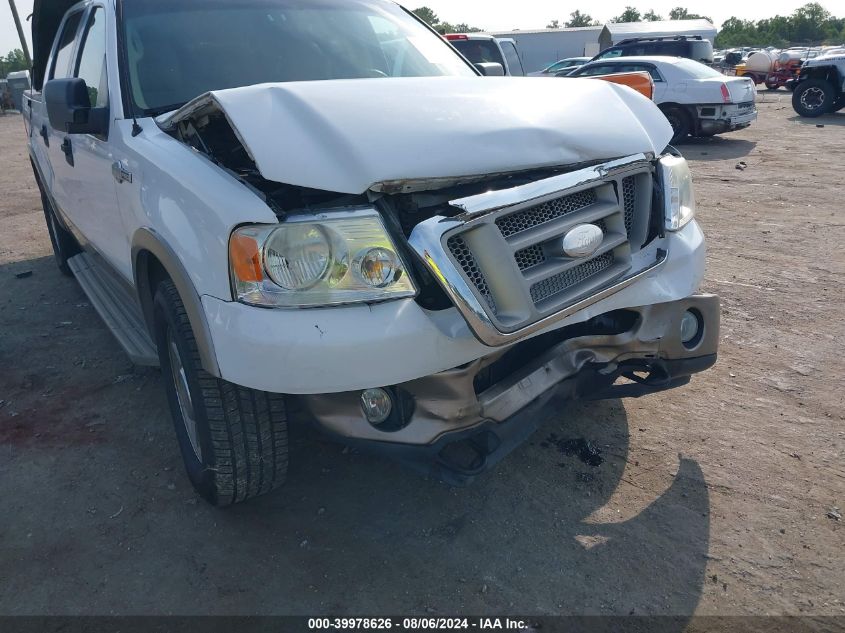 2006 Ford F150 Supercrew VIN: 1FTPW12556KC16855 Lot: 39978626