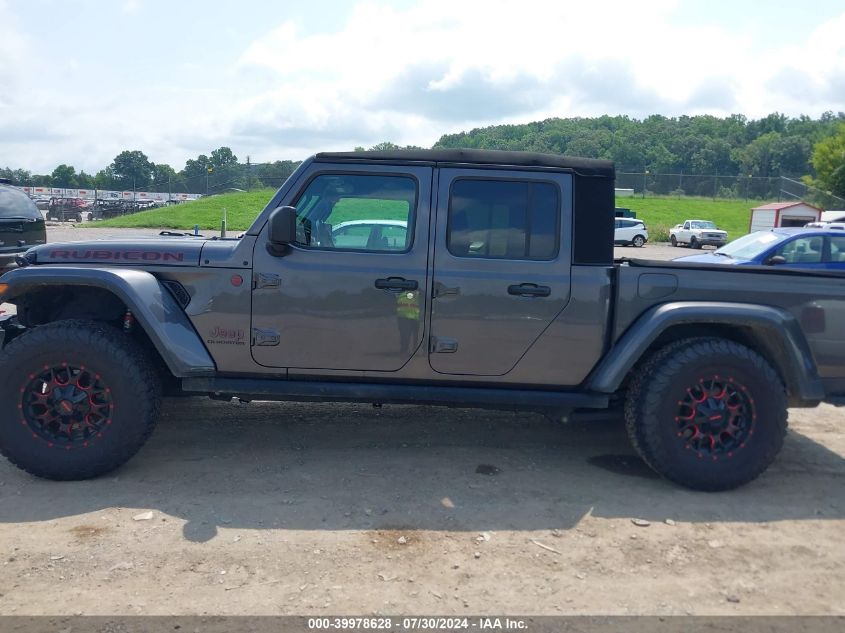 2020 Jeep Gladiator Rubicon 4X4 VIN: 1C6JJTBGXLL147532 Lot: 39978628