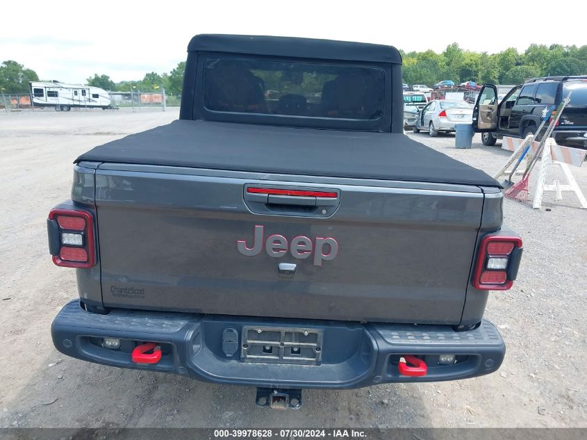 2020 Jeep Gladiator Rubicon 4X4 VIN: 1C6JJTBGXLL147532 Lot: 39978628