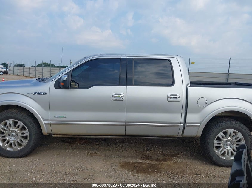 2012 Ford F-150 Platinum VIN: 1FTFW1ET5CFB20699 Lot: 39978629