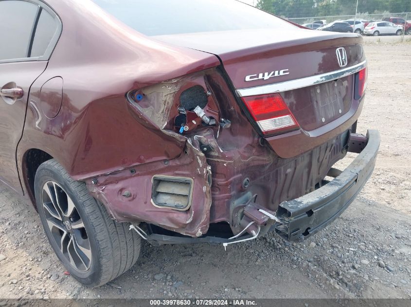 2013 Honda Civic Ex VIN: 19XFB2F89DE224460 Lot: 39978630