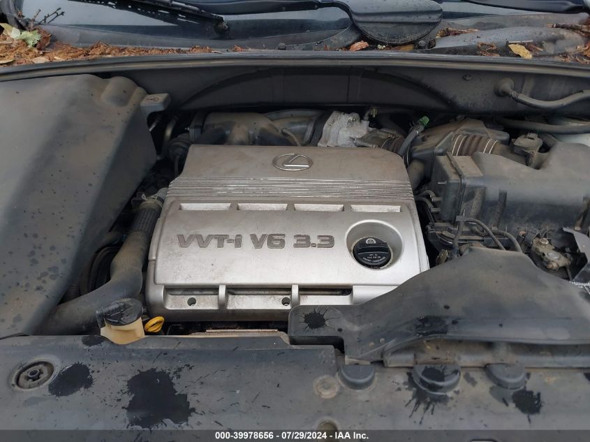 2004 Lexus Rx 330 VIN: JTJHA31U740062842 Lot: 39978656