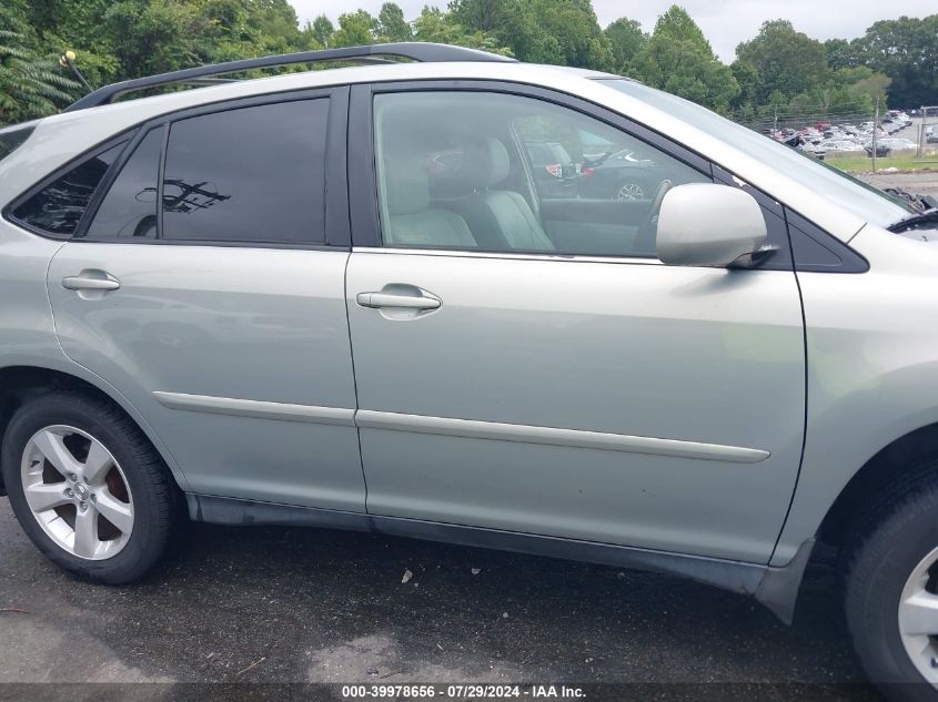 2004 Lexus Rx 330 VIN: JTJHA31U740062842 Lot: 39978656