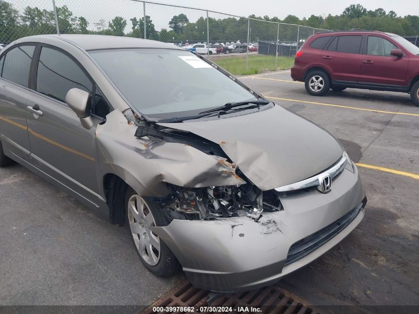 2008 Honda Civic Lx VIN: 1HGFA16528L002912 Lot: 39978662