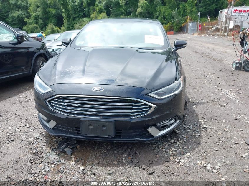 2017 Ford Fusion Se VIN: 3FA6P0T90HR352688 Lot: 39978673