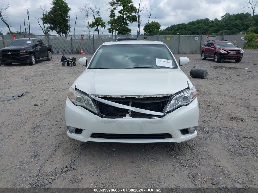 2011 Toyota Avalon Limited VIN: 4T1BK3DB7BU382972 Lot: 39978685