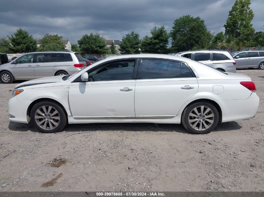 2011 Toyota Avalon Limited VIN: 4T1BK3DB7BU382972 Lot: 39978685